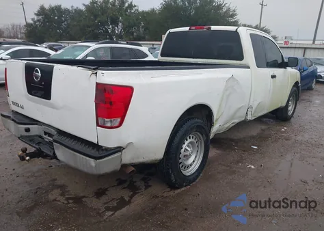 2008 Nissan Titan Xe из США, поврежденный, VIN 1N6AA06E48N321006